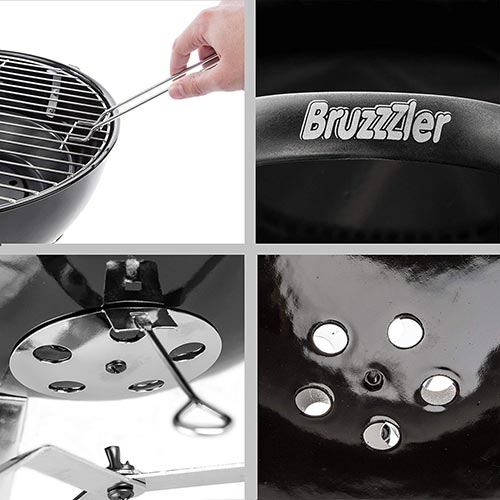 Grill A Sfera Portatile regolazioni ...
