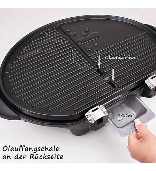 Grill Elettrico con Piedi funzionamento ...