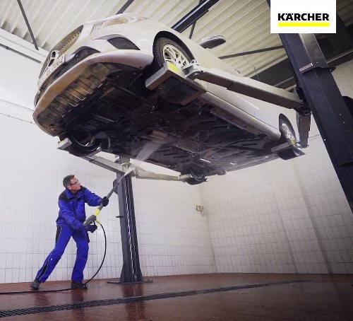 Idropulitrici Karcher Professional funzionamento ...