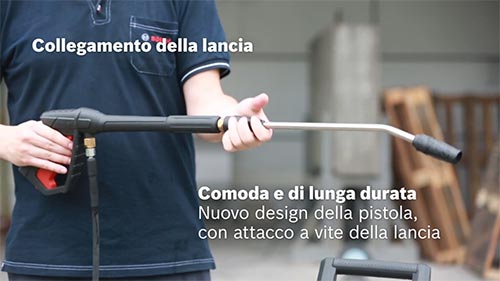 Idropulitrici bosch collegamento ...