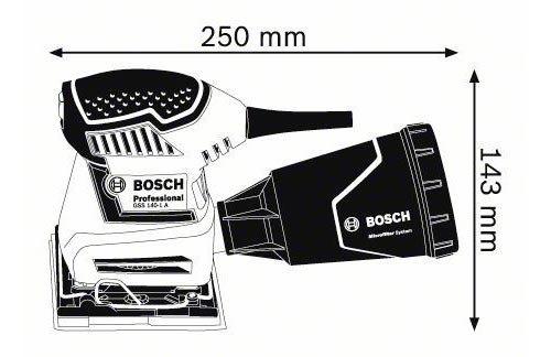 Levigatrice Orbitale Bosch dimensioni ...