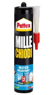 Colla Pattex Millechiodi Water Resistant