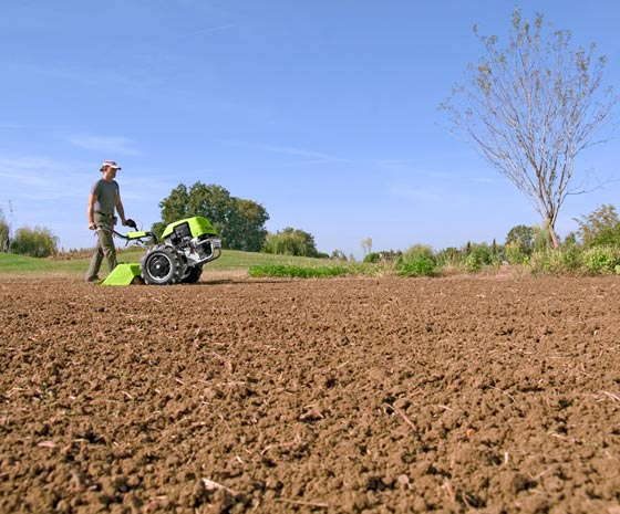 Utilizzo del Motocoltivatore Grillo 131 ...
