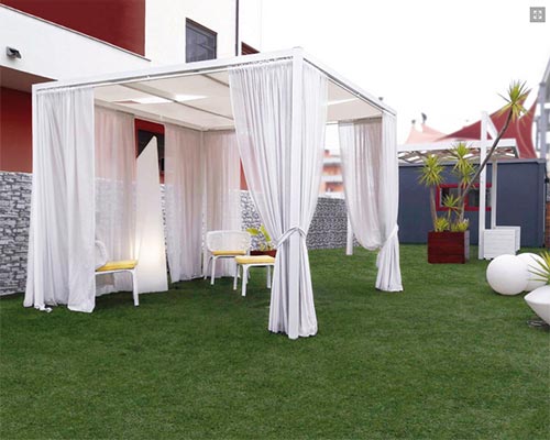 Pergola Autoportante in Alluminio funzionamento ...