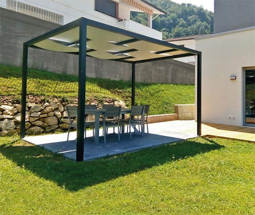 Pergola Autoportante in Alluminio impiego ...