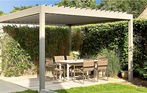Pergola Bioclimatica Algarve utilizzo ...