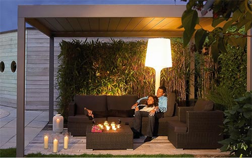 Pergola Bioclimatica Algarve notte ...