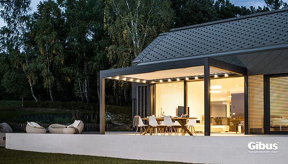 Pergola Bioclimatica Laterale impiego ...