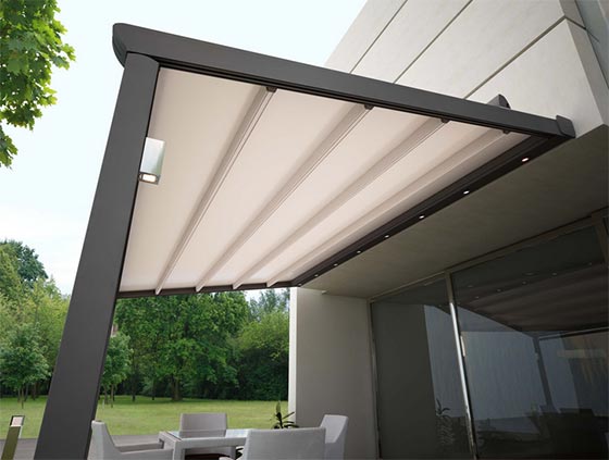 Pergola Pergotenda PergoMatic funzionamento ...