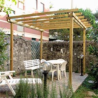 Pergola indipendente