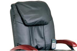 Particolari della Poltrona Massaggiante Shiatsu.