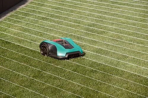 Rasaerba robotizzato tracciatura ...