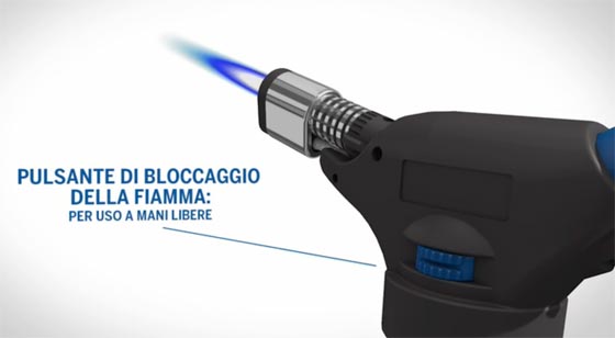 comandi del Saldatore a Fiamma Libera ...