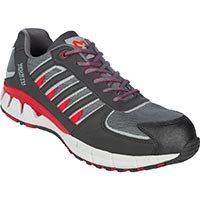 Scarpa Aninfortunistica S1P nero-rosso