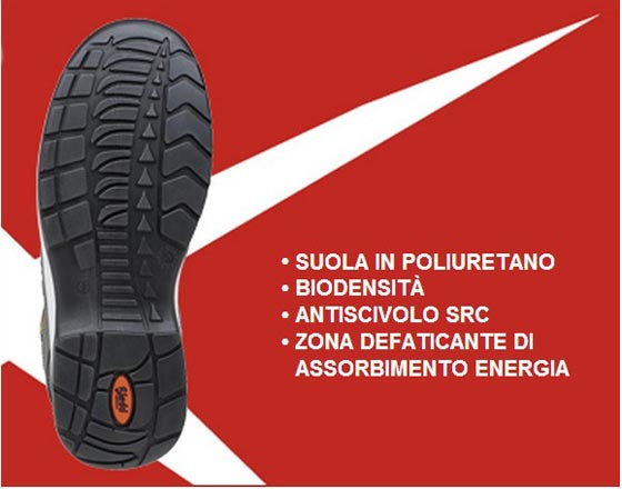 Suola Defaticante della Scarpa Antinfortunistica Ufficio ...