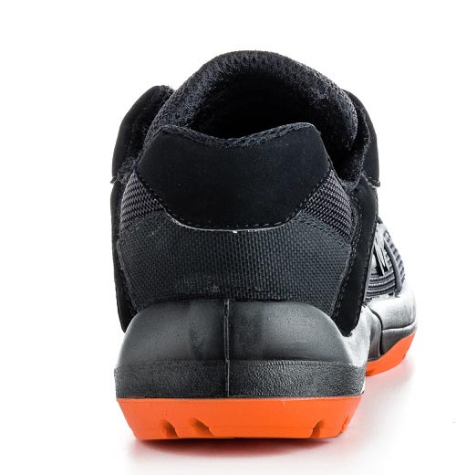 Scarpe Antinfortunistica Net S1P nero/arancio rinforzo ...