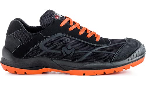 Scarpe Antinfortunistica Net S1P nero/arancio struttura ...