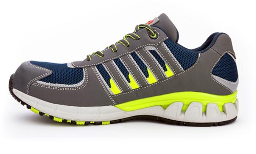 Scarpe Antinfortunistiche Active S1P blu-limone soletta ...