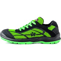 Scarpe Antinfortunistiche basse verde/nero