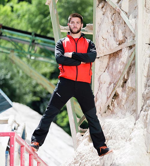 Scarpe Antinfortunistiche nero/arancio caratteristiche ...