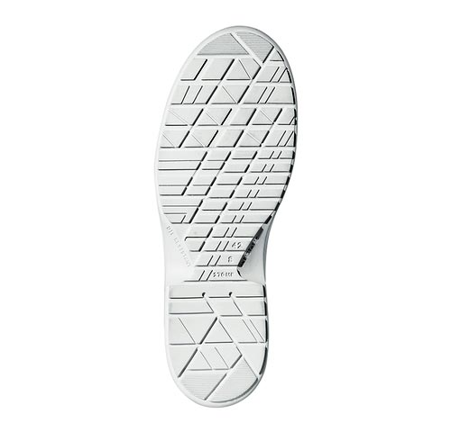 Scarpe antinfortunistiche bianche da donna suola battuta ...
