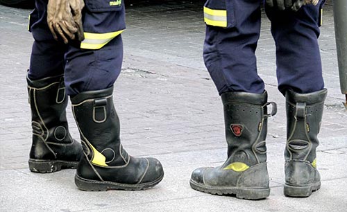 Scarponcini Vigili del Fuoco utilizzo ...