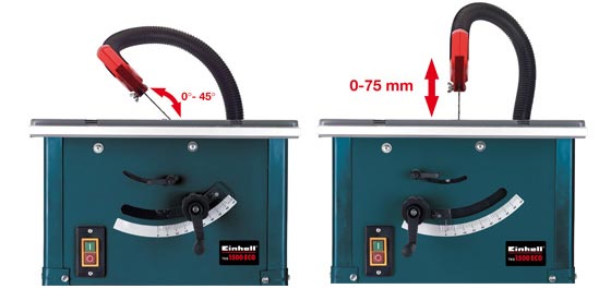 Regolazione Spessore della Sega Circolare 1500 Watt ...
