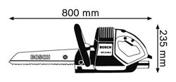 Misure della Sega Multiuso Elettrica Bosch GFZ 16-35.