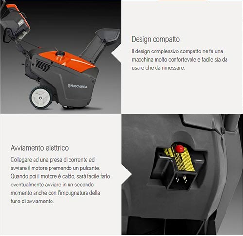 Spazzaneve Husqvarna design ...