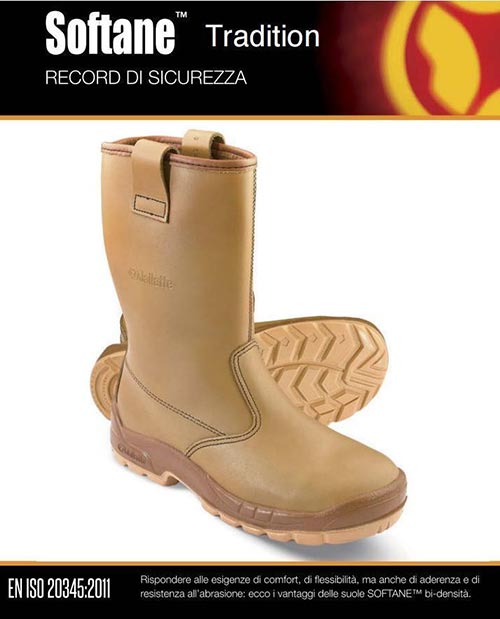 Stivale antinfortunistica Jallatte suola ...
