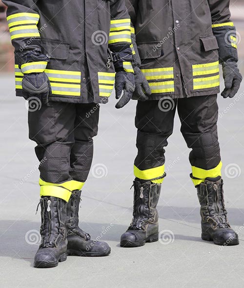 Stivali da Pompiere utilizzo ...