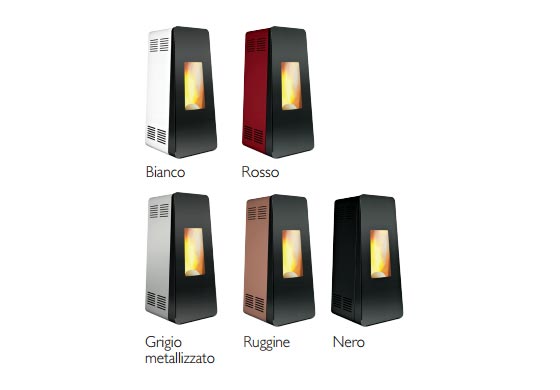 colori delle Stufe a Pellet Life ...