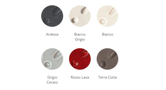 colori della Stufa a Pellet Round ...
