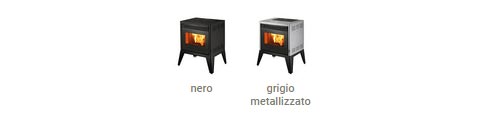 Stufe a Pellet ad aria ventilata ventilata colori ...