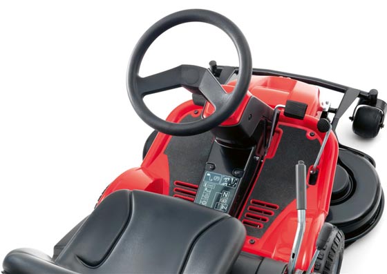 Piatto di Taglio Frontale del Tagliaerba Rider 4x4 ...