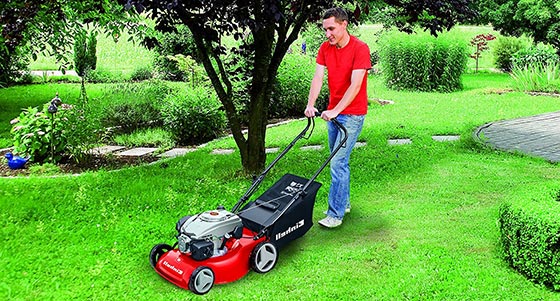 Tagliaerba con Motore a Scoppio Einhell utilizzo ...