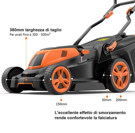Tagliaerbe elettrico particolari ...