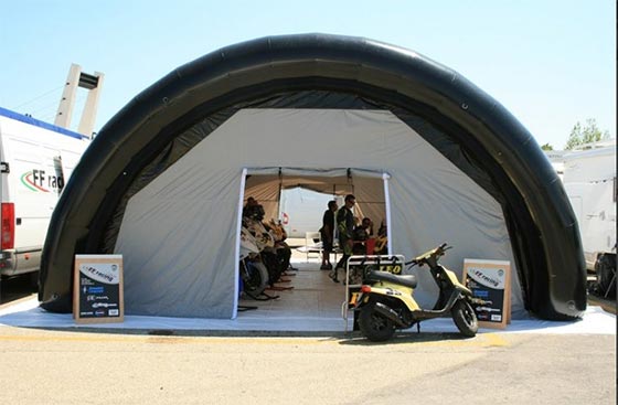 Tenda Gonfiabile AirMatic ingresso ...