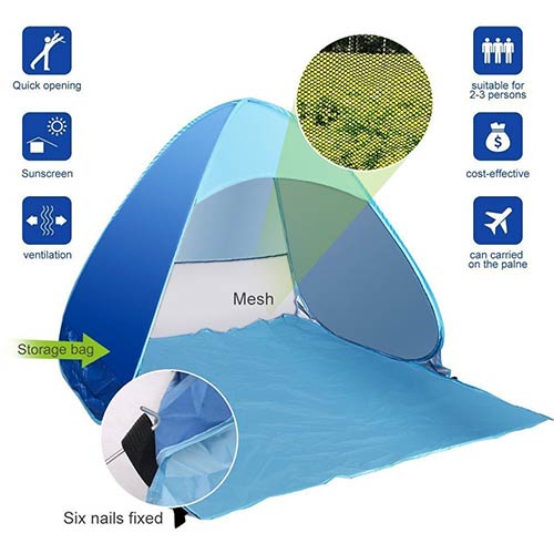 Tenda da Spiaggia struttura ...