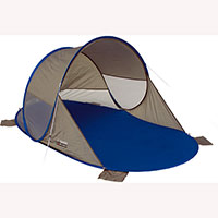 Tenda da spiaggia grigio/blu