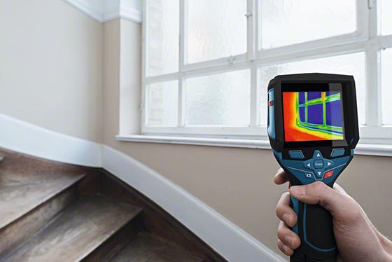 Termocamera Bosch rilevazioni temperatura