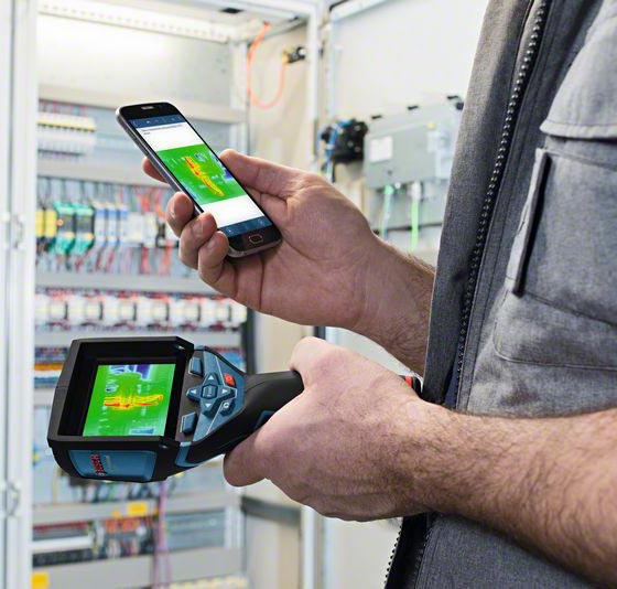 Termocamera Bosch trasferimento temperatura cellulare ...