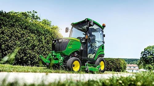Trattori Compatti John Deere funzionamento ...