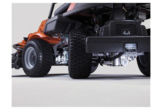 Trasmissione AWD del Trattorino Rider Tagliaerba Piatto Frontale ...