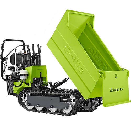 Veicolo Dumper 507 ribaltamento ...