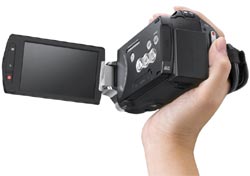 Videocamera Digitale HMX in uso ...