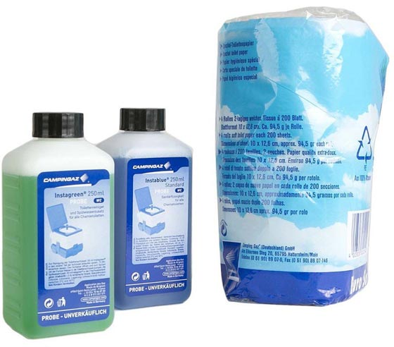 liquido disgregante del Wc Chimico campingaz ...