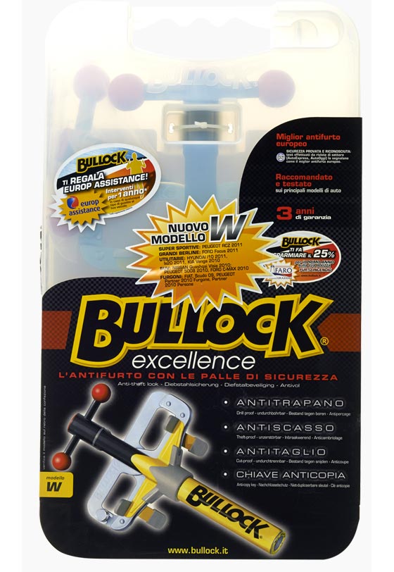 confezione dell'antifurto meccanico bullock ...