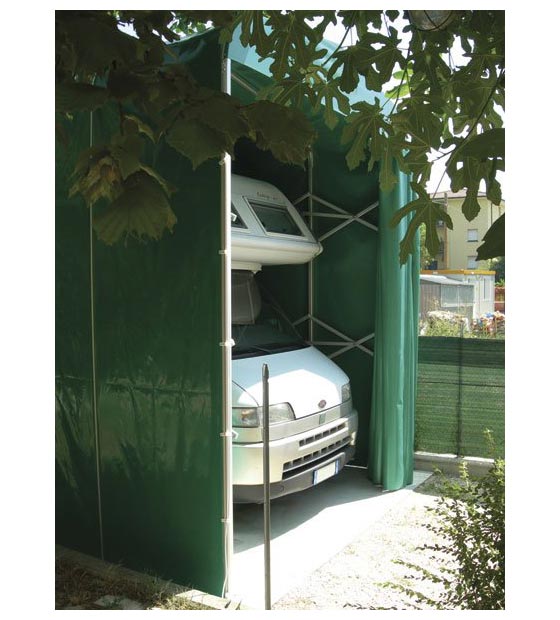 Box Pantografo per Caravan ingresso ...