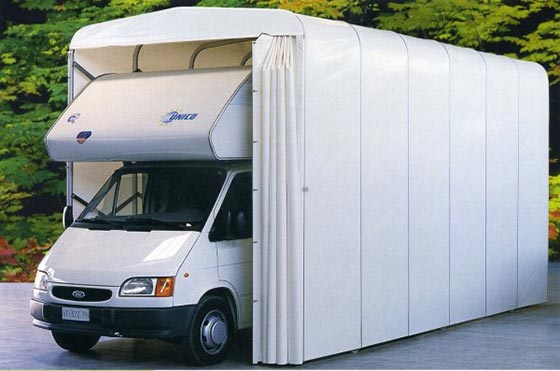 Box Pantografo per Caravan impiego ...
